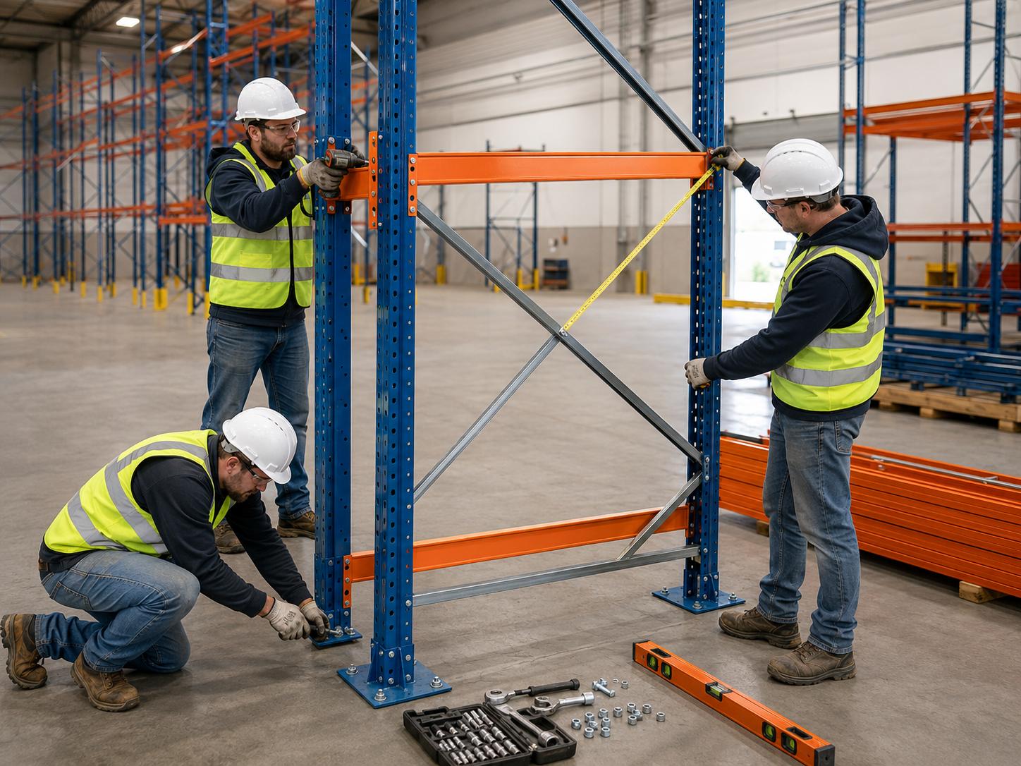 How to Install Pallet Racks Safely: A Step-by-Step Guide How to Install Pallet Racks Safely: A Step-by-Step Guide